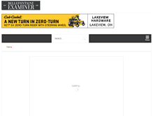 Tablet Screenshot of examiner.org