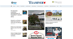 Desktop Screenshot of examiner.com.au
